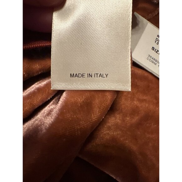 Rick Owens Larry F/W 19 Burnt Pink Velvet Dirt Skirt w Thigh Slits Made in Italy - Picture 12 of 13